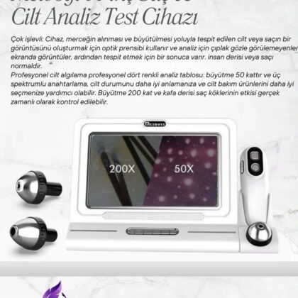 Meiboyi 11 inç Saç ve Cilt Analiz Cihazı